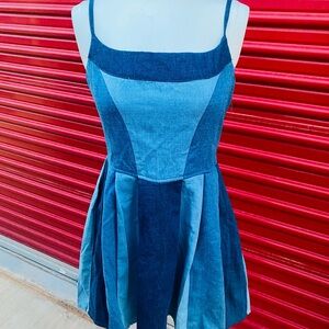 Forever 21 Blue Denim Dress